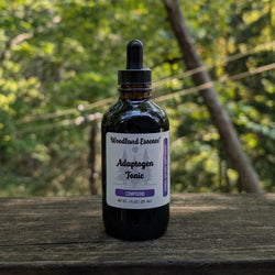 bottle of adaptogen tonic 