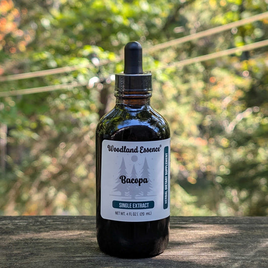 bottle of bacopa extract 