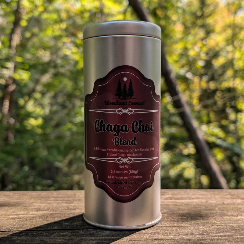 chaga chai round tin 