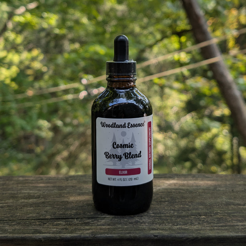 bottle of cosmic berry blend 