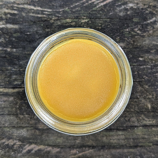 Open Jar of cryptolepis salve 