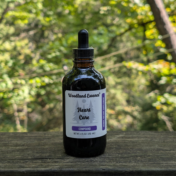 bottle of heart care formula 