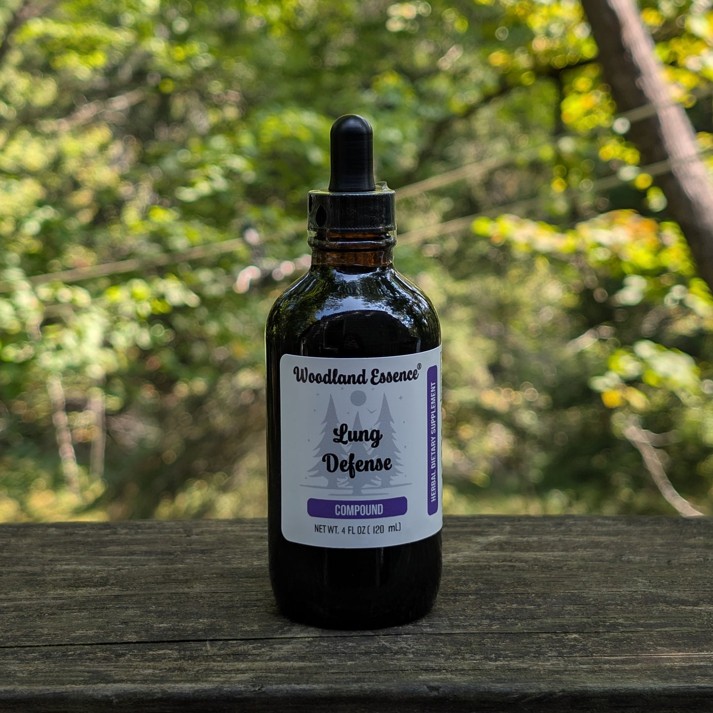 bottle of lung defense 