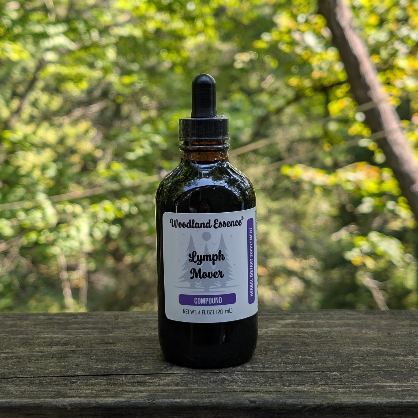 bottle of lymph mover 