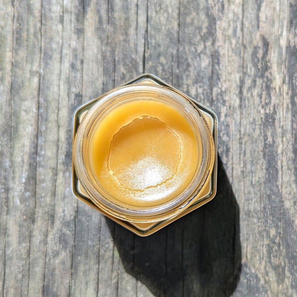 muscle balm open jar 