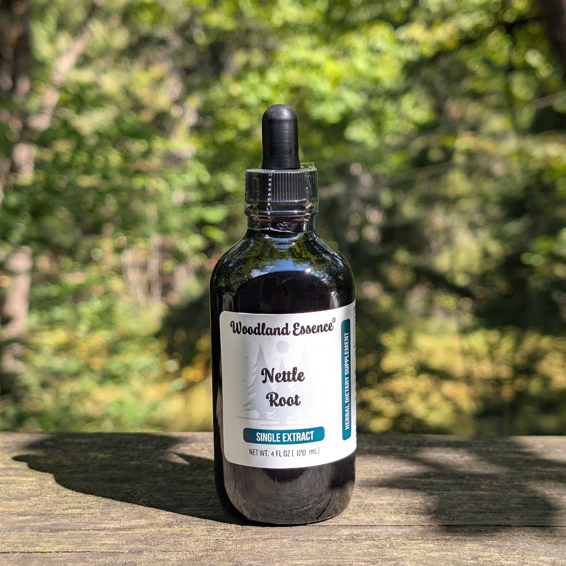 bottle of nettle root 