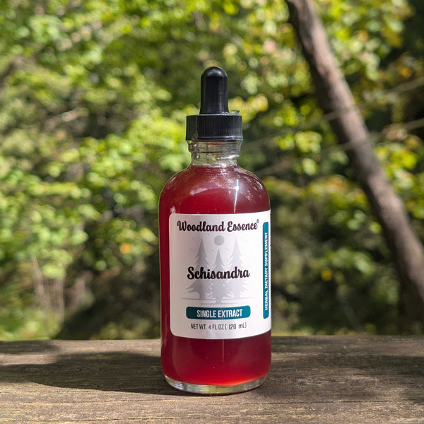 bottle of schisandra extract 