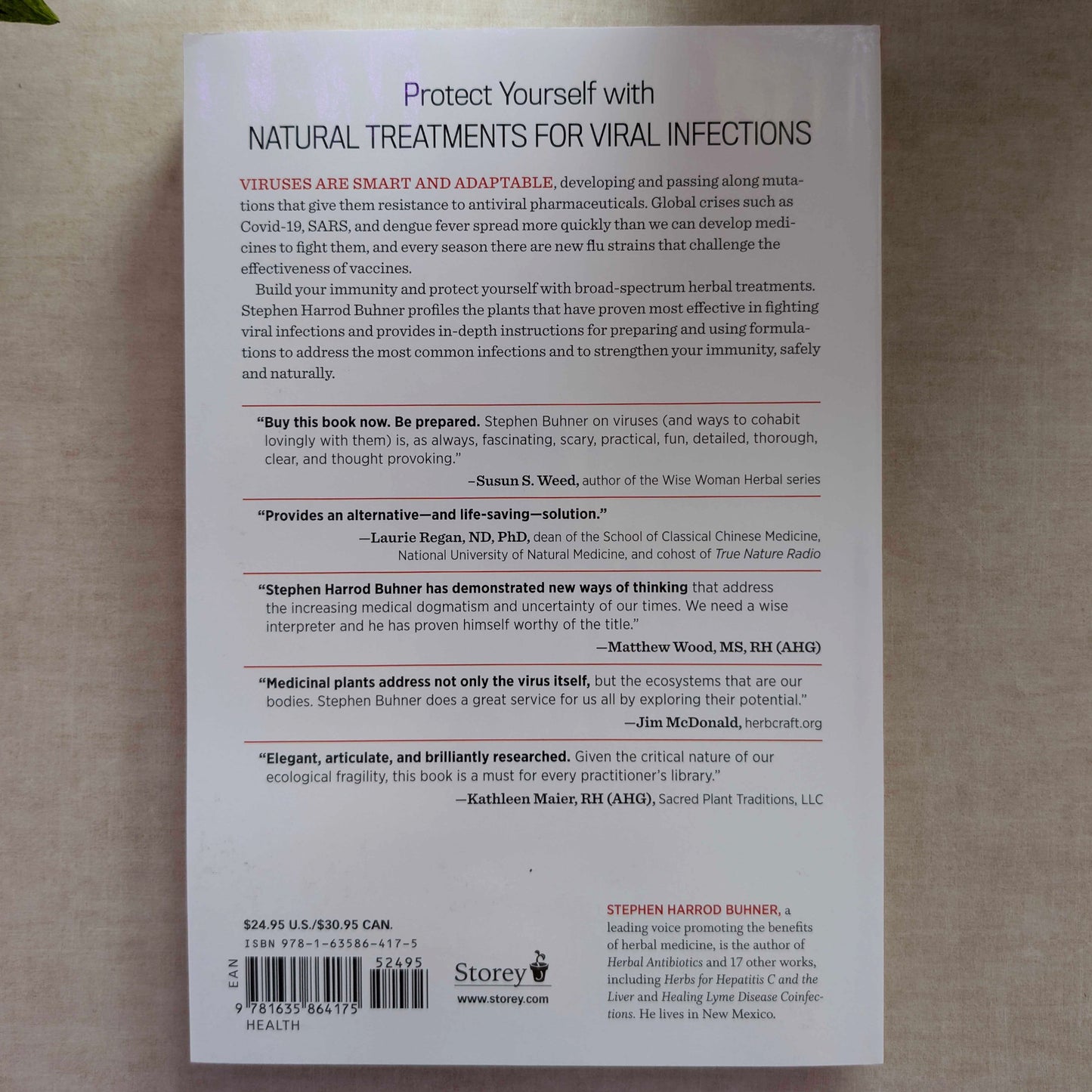 1.) Herbal Antivirals - Stephen Harrod Buhner