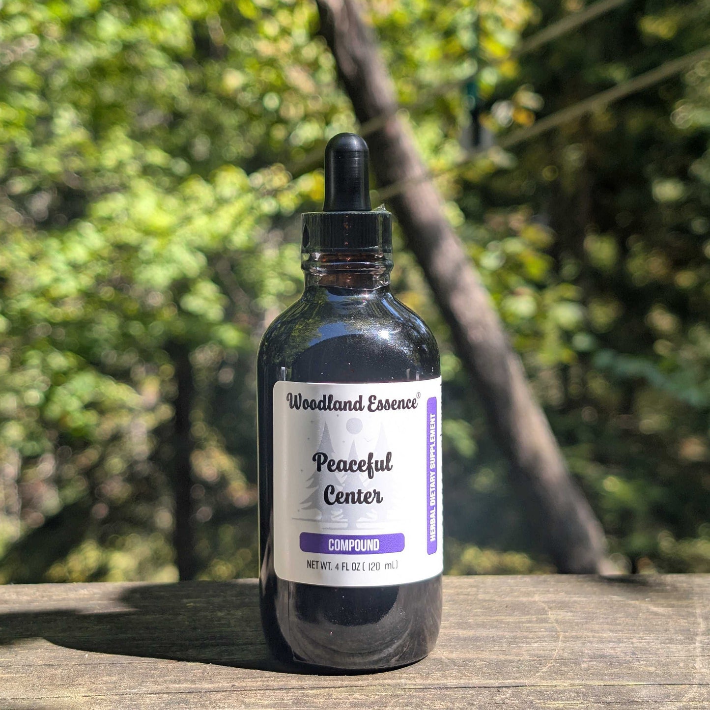 bottle of peaceful center